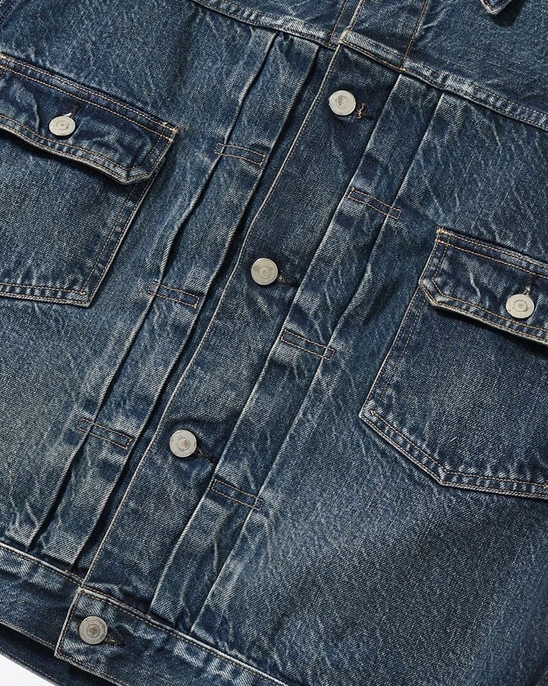 13.5oz 2nd Type Denim Jacket -USED Indigo-