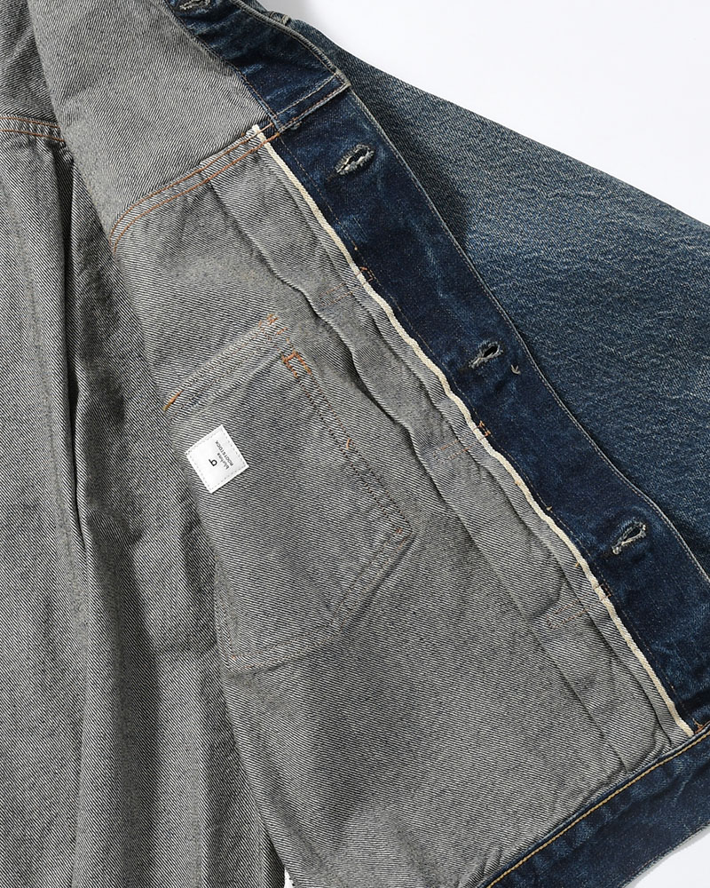 13.5oz 2nd Type Denim Jacket -USED Indigo-