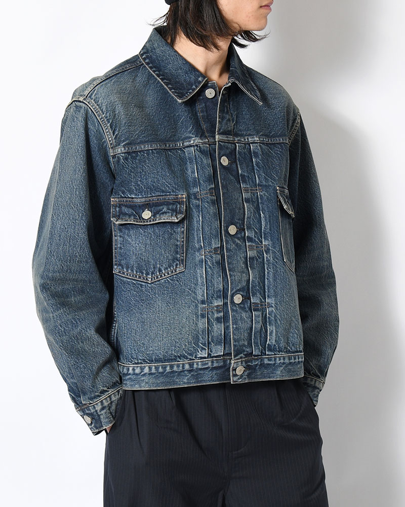 13.5oz 2nd Type Denim Jacket -USED Indigo-