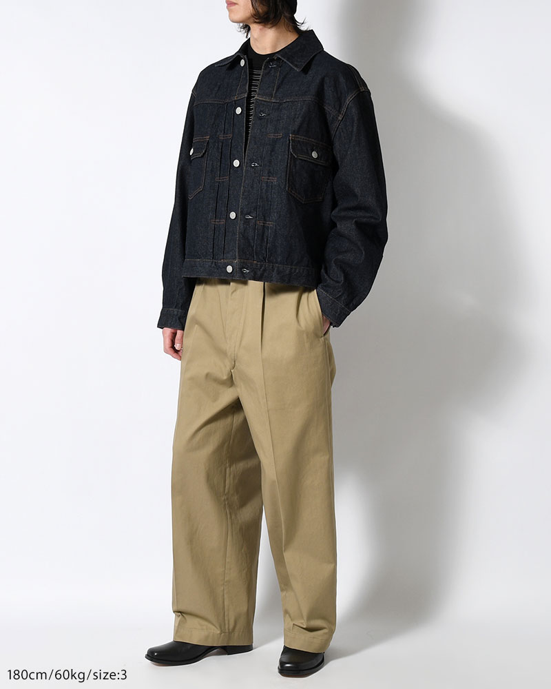 Classic Chino Pants -DustBeige-