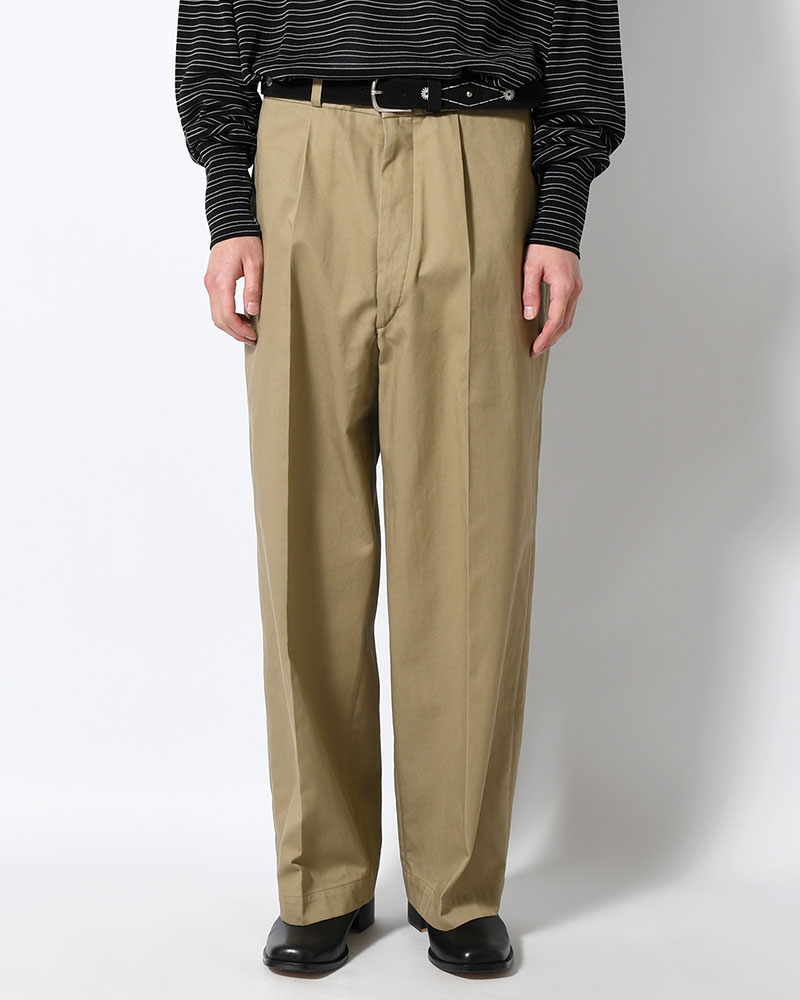 Classic Chino Pants -DustBeige-