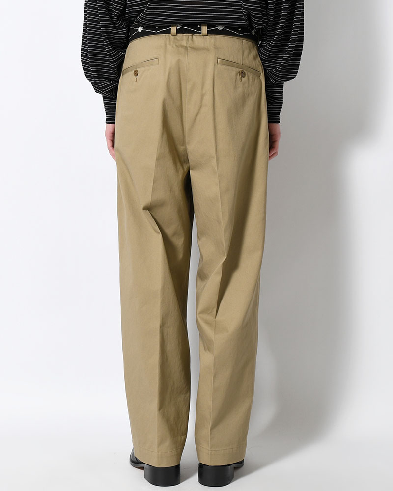 Classic Chino Pants -DustBeige-