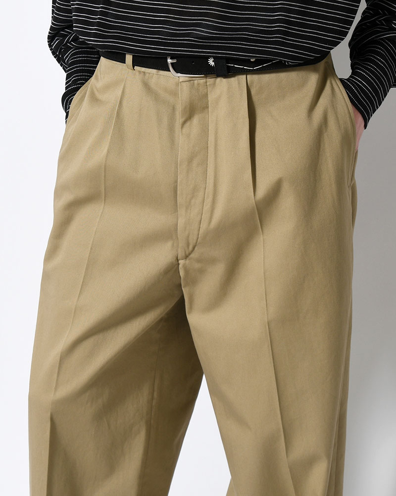 Classic Chino Pants -DustBeige-