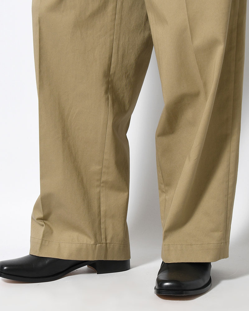 Classic Chino Pants -DustBeige-