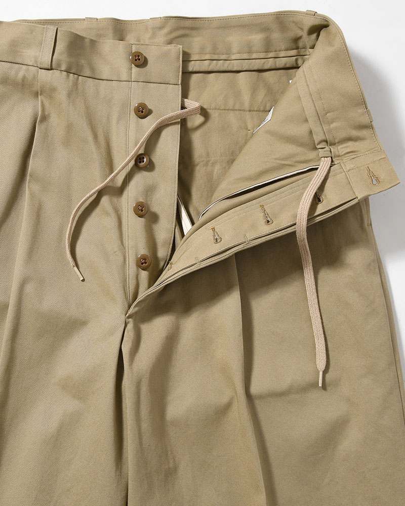 Classic Chino Pants -DustBeige-