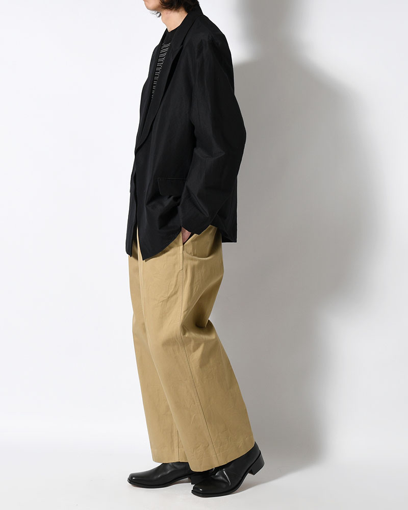 52 Wide Chino Pants -Beige-