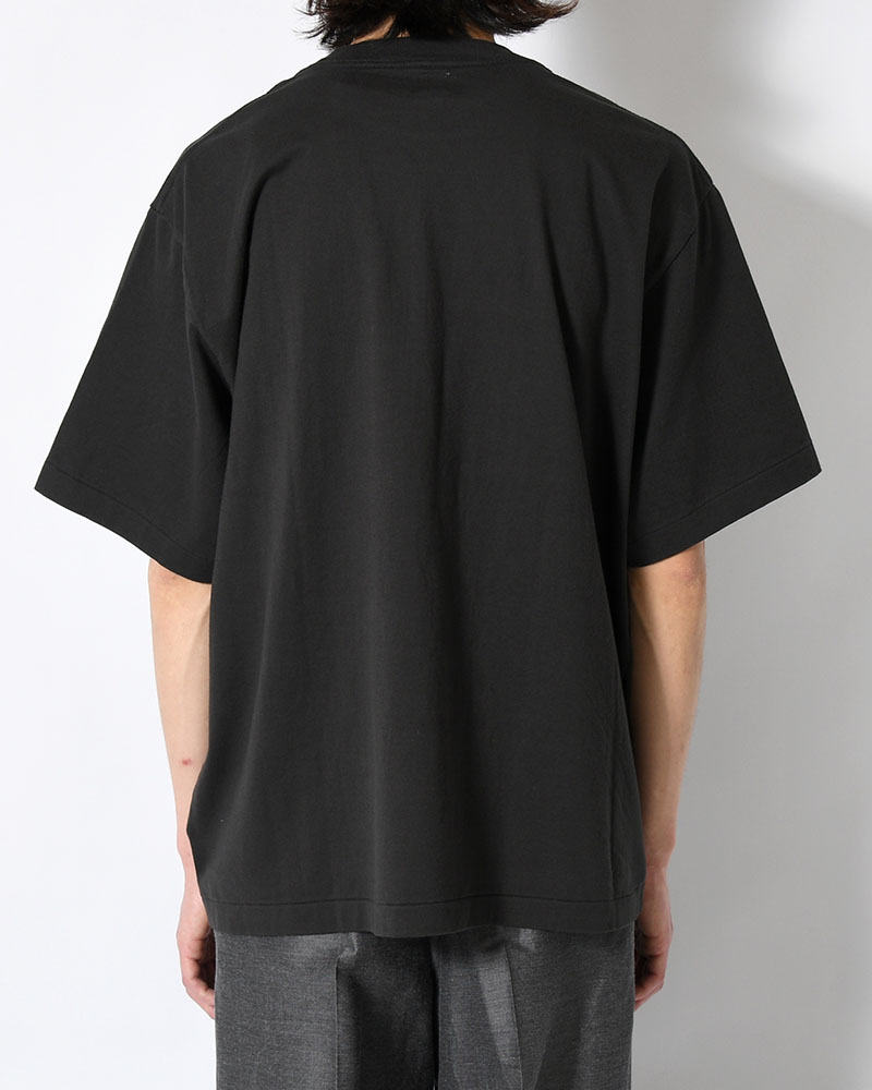 RAREGROOVE Print Tee WIDE -InkBlack×Blue-PT-