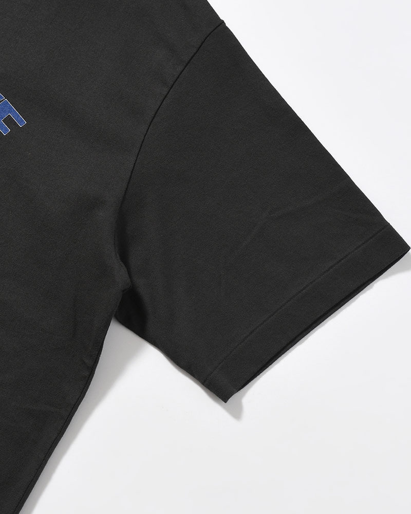 RAREGROOVE Print Tee WIDE -InkBlack×Blue-PT-