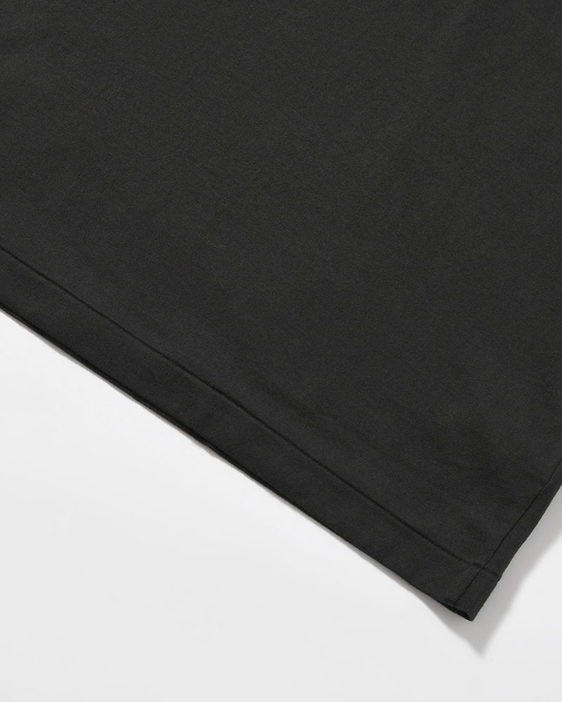 RAREGROOVE Print Tee WIDE -InkBlack×Blue-PT-