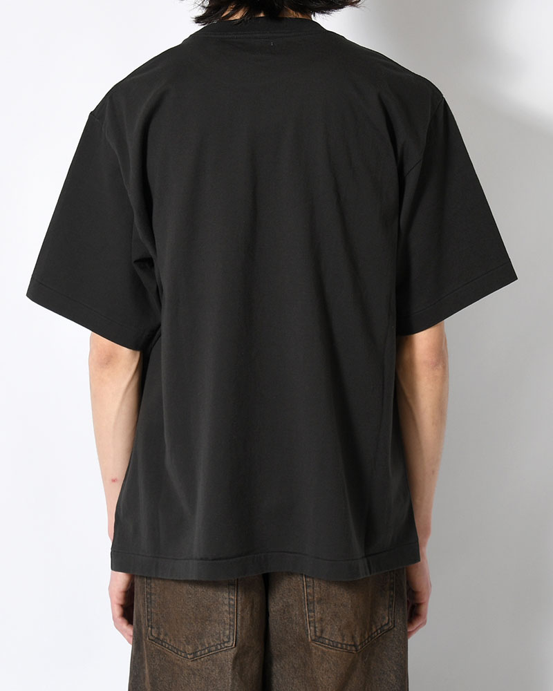 NEBRASKA Print Tee WIDE -InkBlack×Blue-PT-