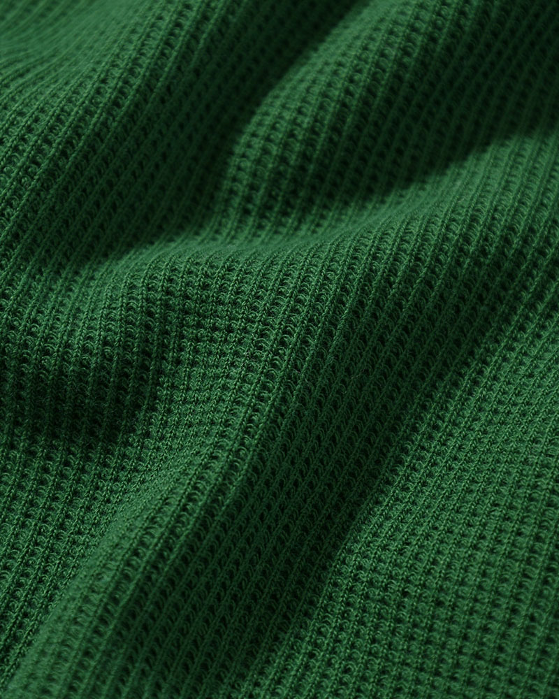 Rough&Smooth Thermal Over-neck L/S -DarkGreen-