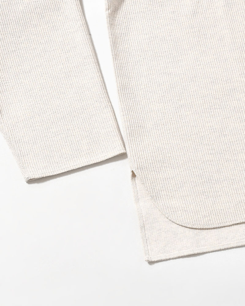Rough&Smooth Thermal Over-neck L/S -HeatherOatmeal-