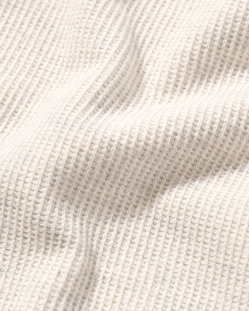 Rough&Smooth Thermal Over-neck L/S -HeatherOatmeal-