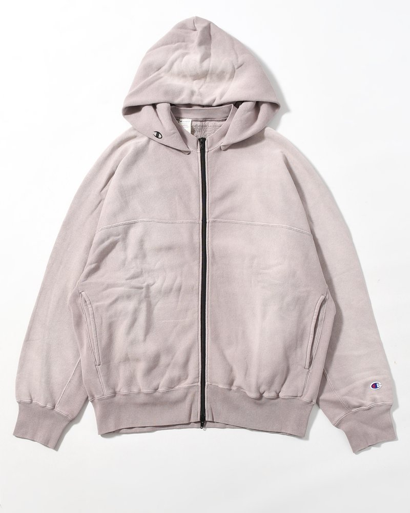 FULL ZIP HOODIE -LAVENDER-
