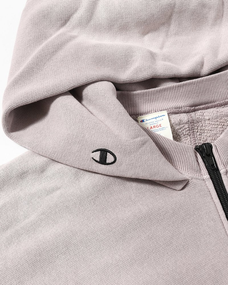 FULL ZIP HOODIE -LAVENDER-