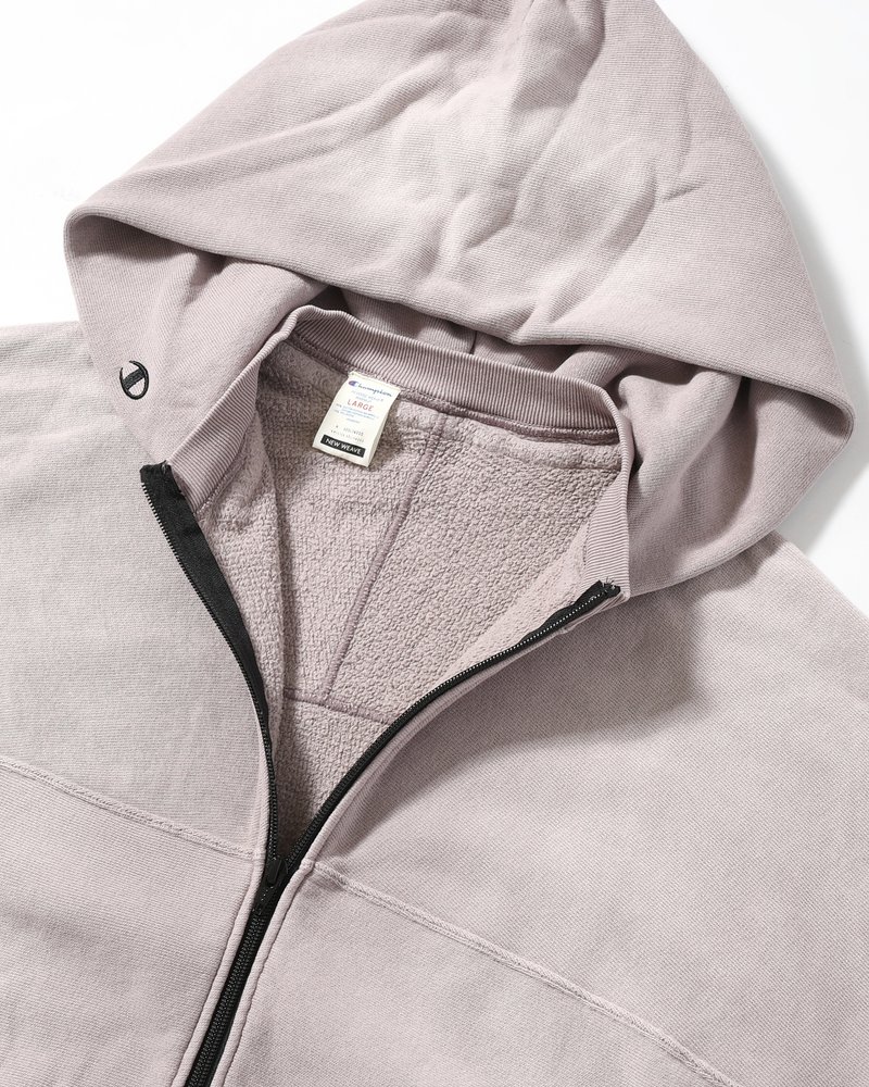 FULL ZIP HOODIE -LAVENDER-