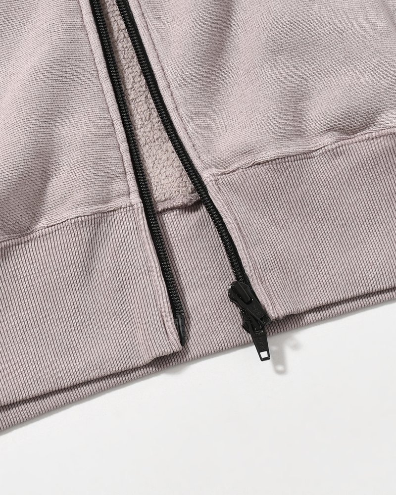 FULL ZIP HOODIE -LAVENDER-