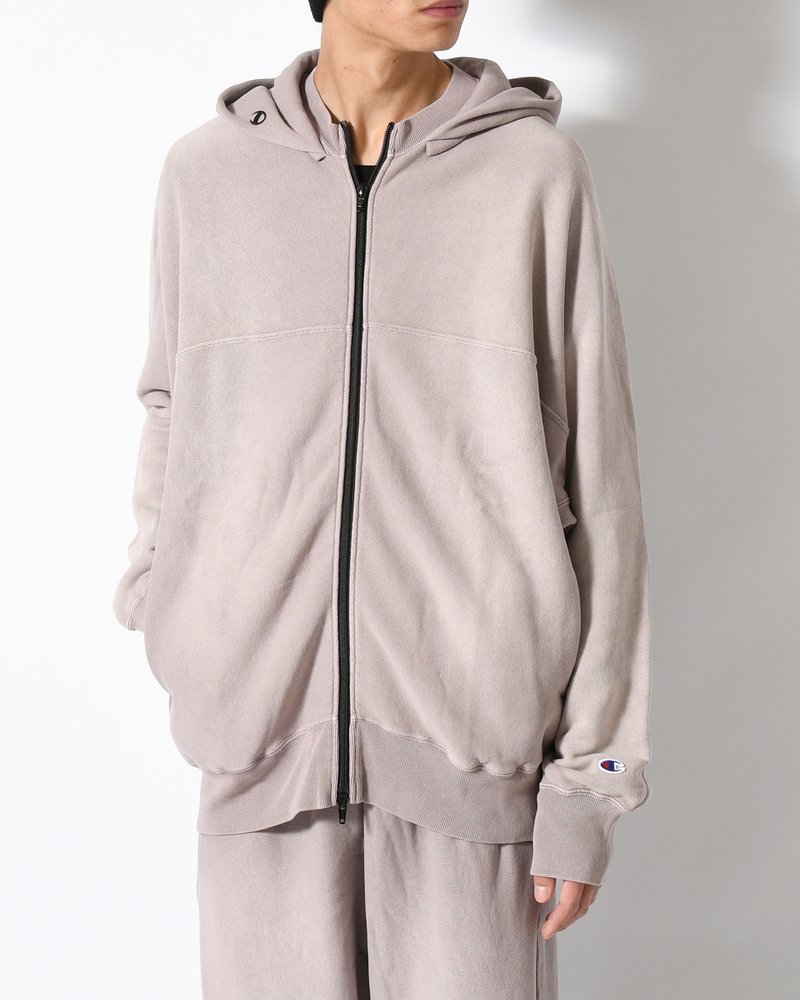 FULL ZIP HOODIE -LAVENDER-