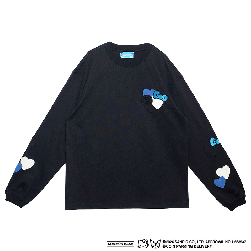 L/S TEE -3.COLOR-(BLACK)