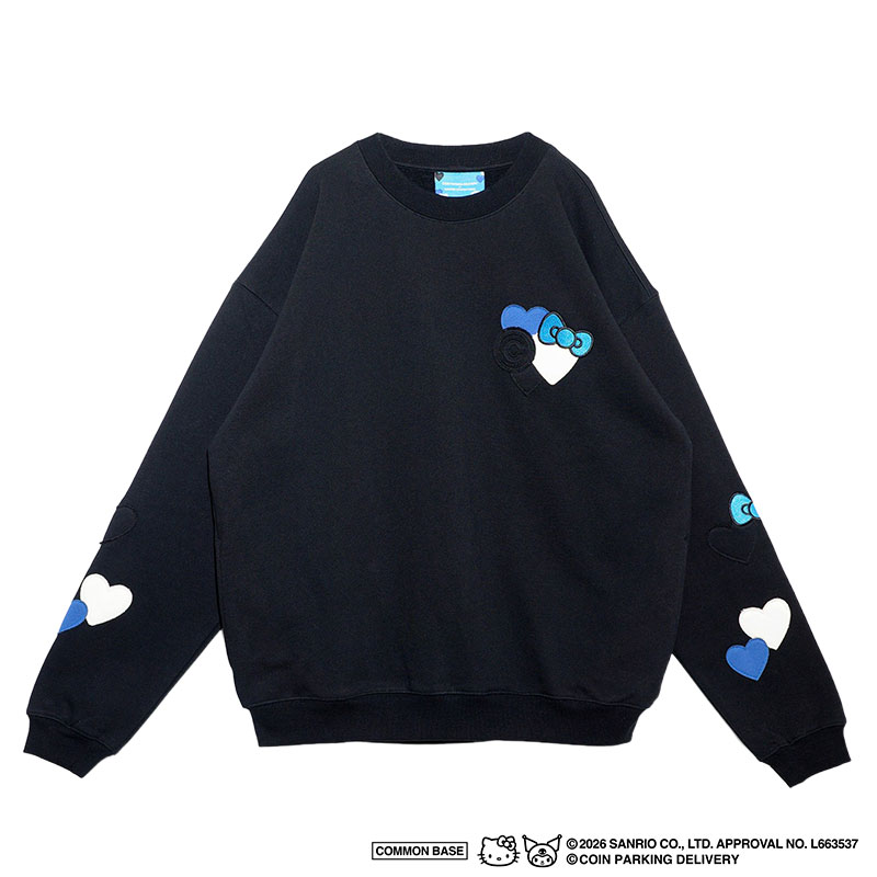 SWEAT SHIRT -3.COLOR-(BLACK)