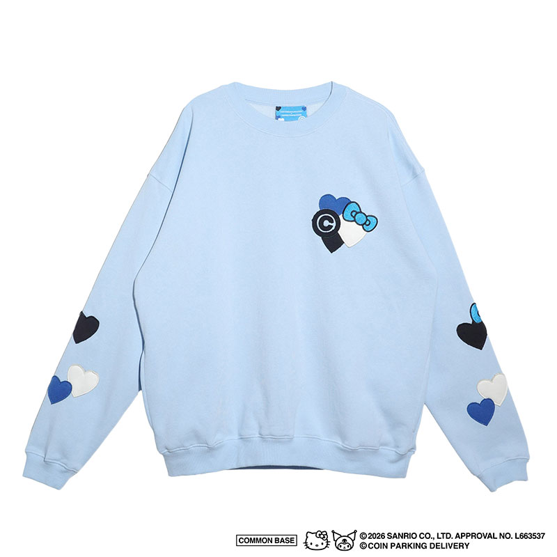 SWEAT SHIRT -3.COLOR-(LIGHT BLUE)