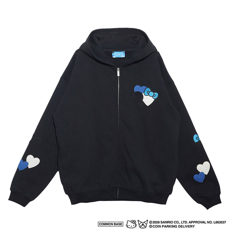 ZIP SWEAT HOODIE -3.COLOR-