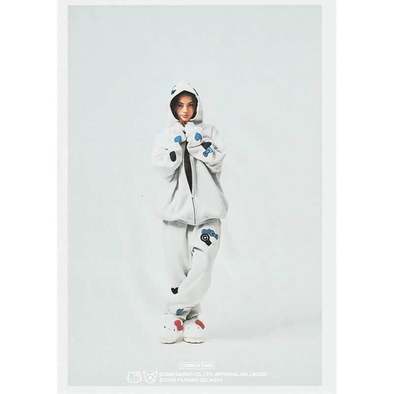 ZIP SWEAT HOODIE -3.COLOR-