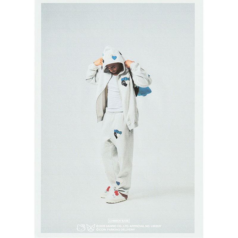 ZIP SWEAT HOODIE -3.COLOR-