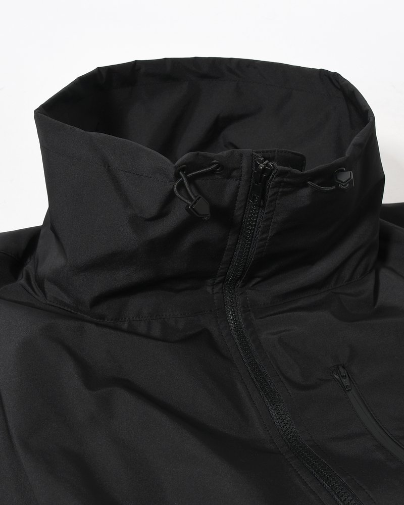 UNISEX POLAR x TECHNICAL NYLON JACKET -BLACK-