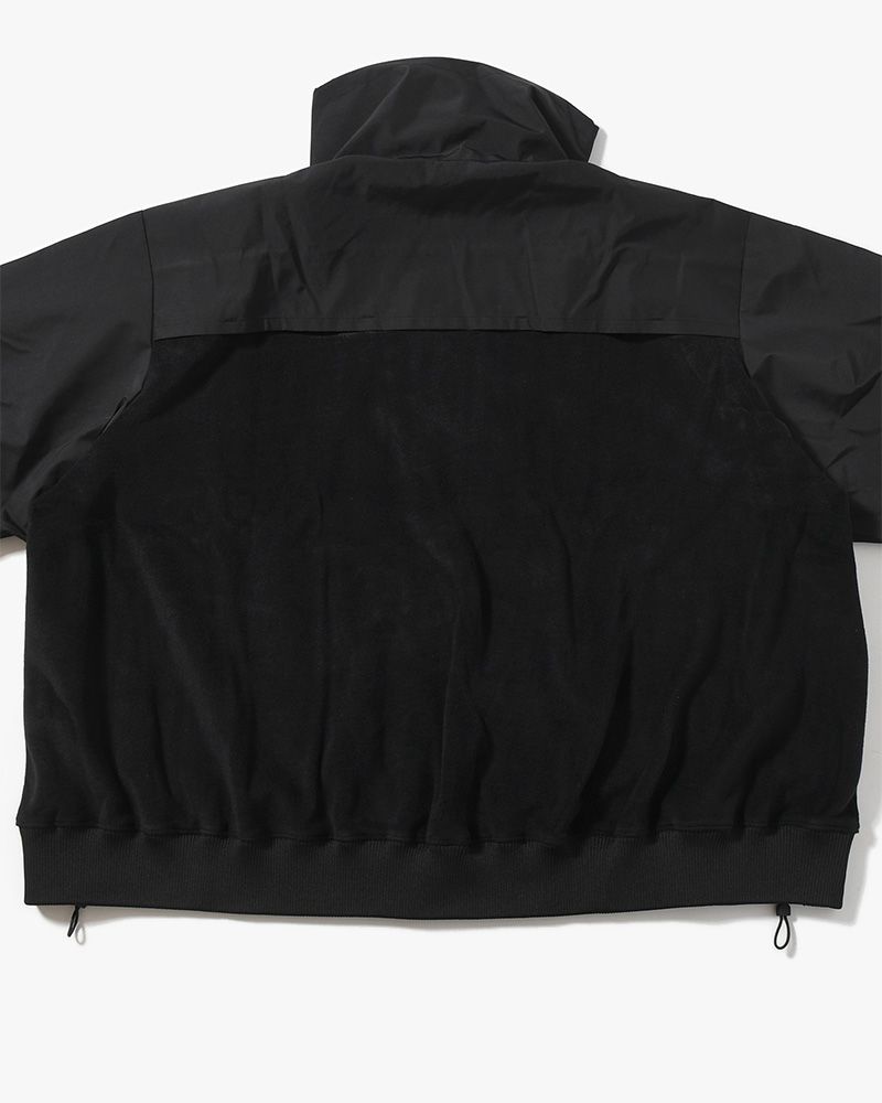 UNISEX POLAR x TECHNICAL NYLON JACKET -BLACK-
