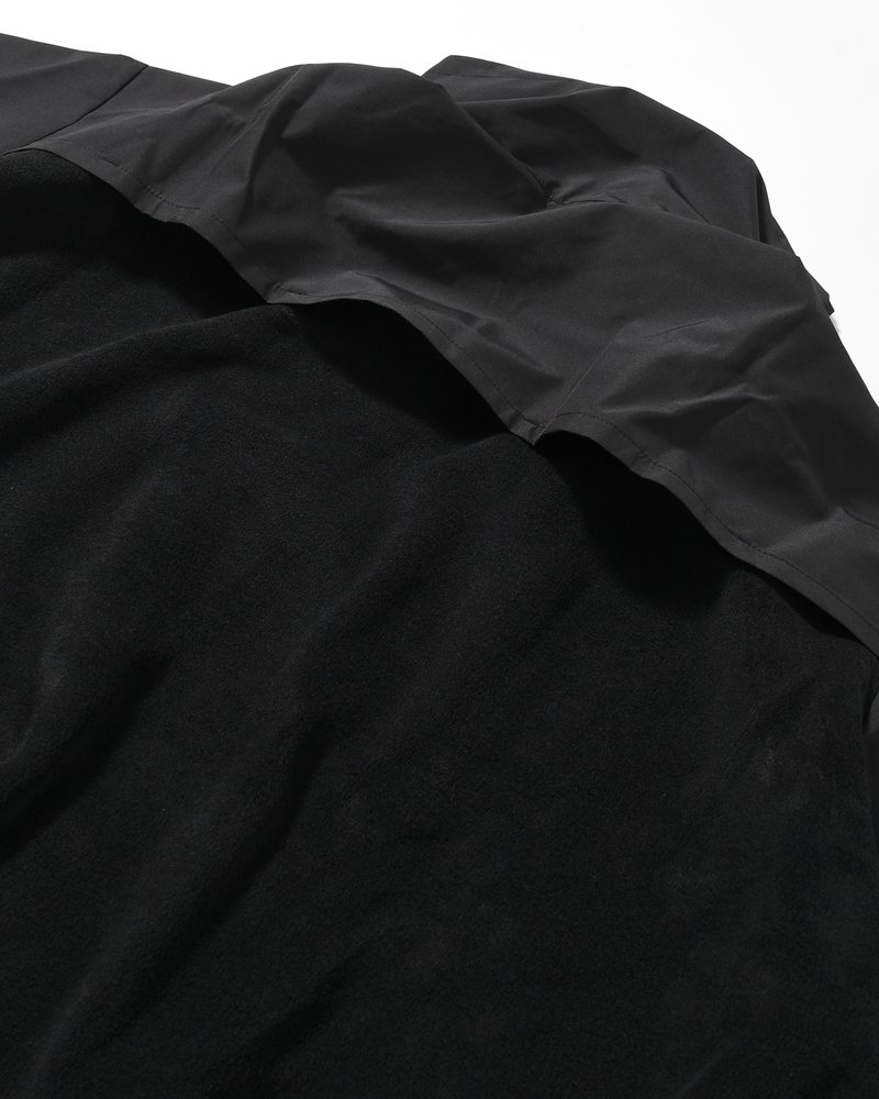UNISEX POLAR x TECHNICAL NYLON JACKET -BLACK-