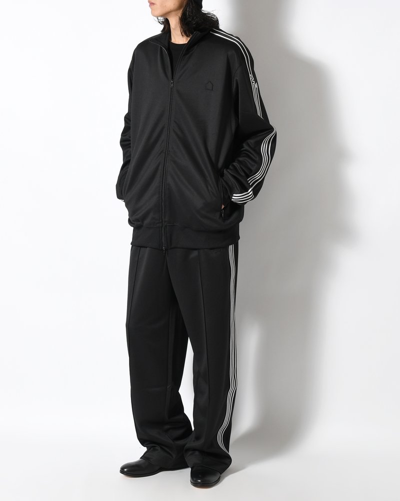 UNISEX TRACKSUIT JACKET -BLACK-