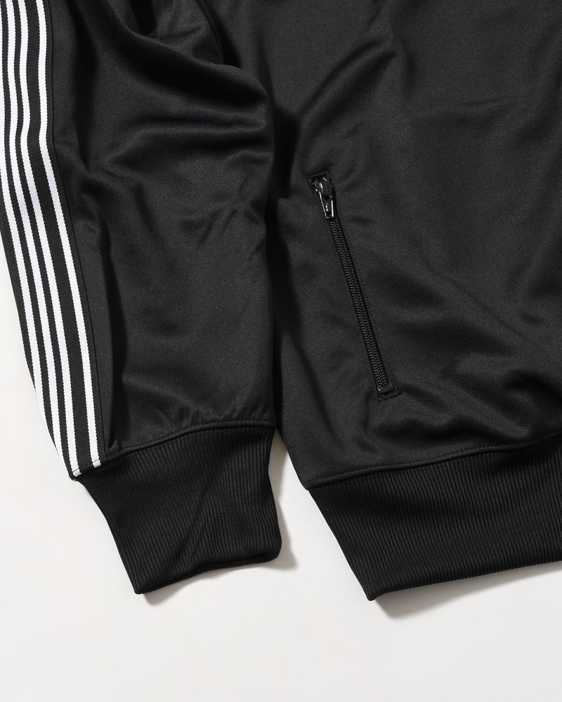 UNISEX TRACKSUIT JACKET -BLACK-