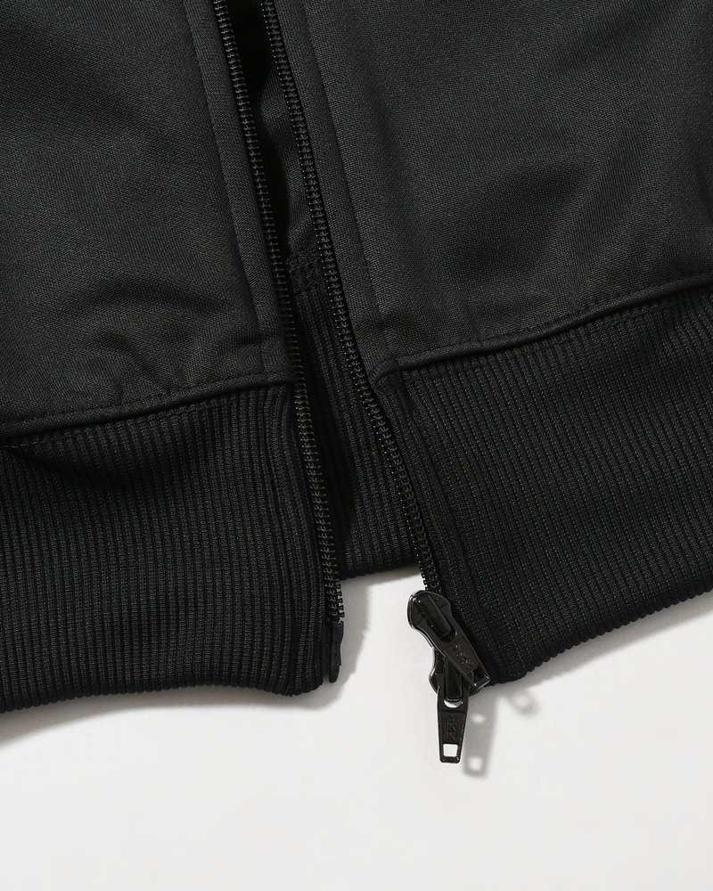 UNISEX TRACKSUIT JACKET -BLACK-