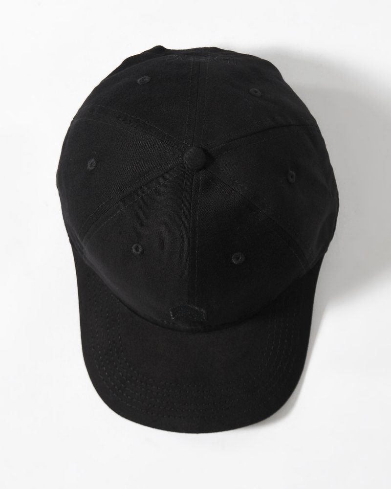 UNISEX HUT CAP -BLACK-