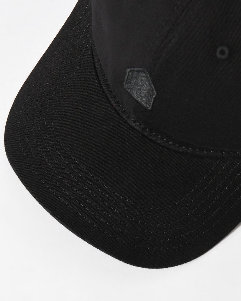 UNISEX HUT CAP -BLACK-