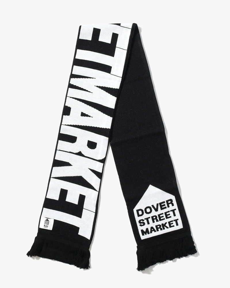 UNISEX DSM FOOTBALL SCARF -BLACK-