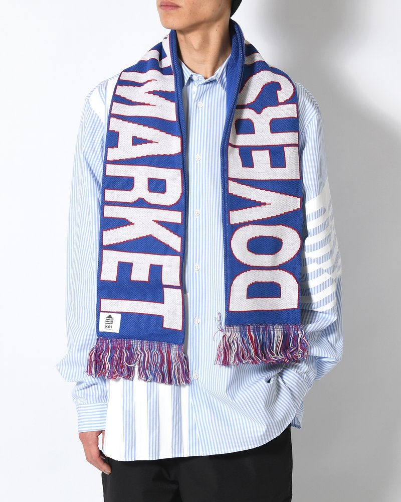 UNISEX DSM FOOTBALL SCARF -BLUE-
