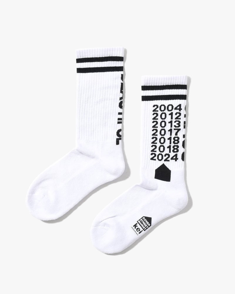 UNISEX DSMS SOCKS 1 -WHITE-