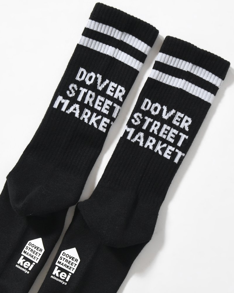UNISEX DSMS SOCKS 2 -BLACK-