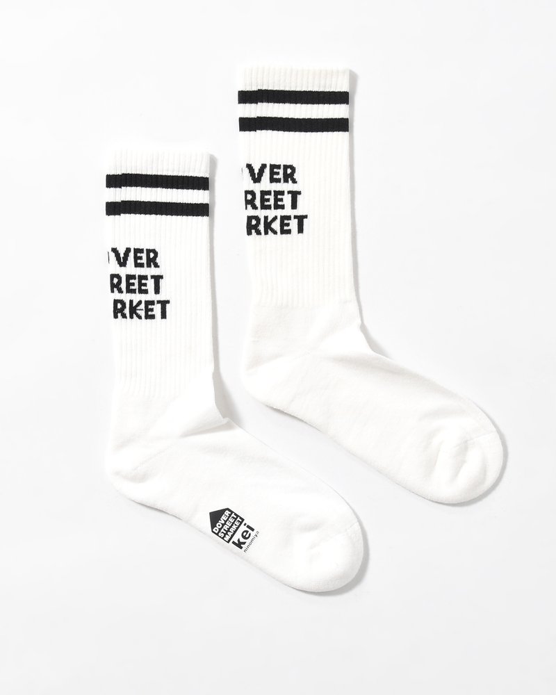 UNISEX DSMS SOCKS 2 -WHITE-