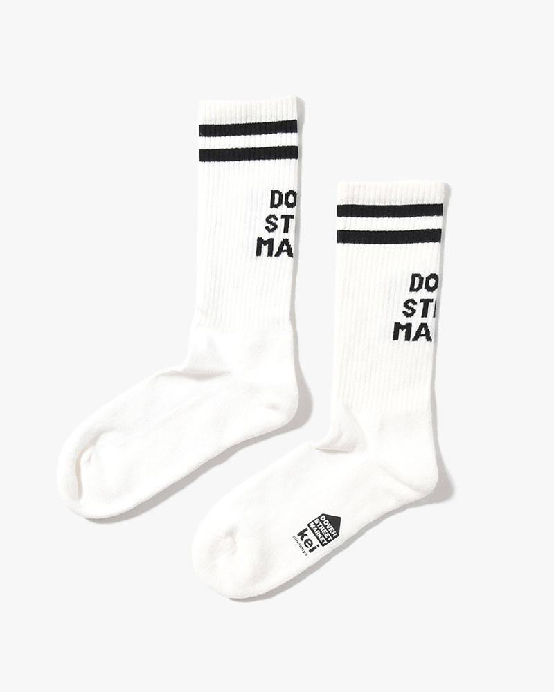 UNISEX DSMS SOCKS 2 -WHITE-