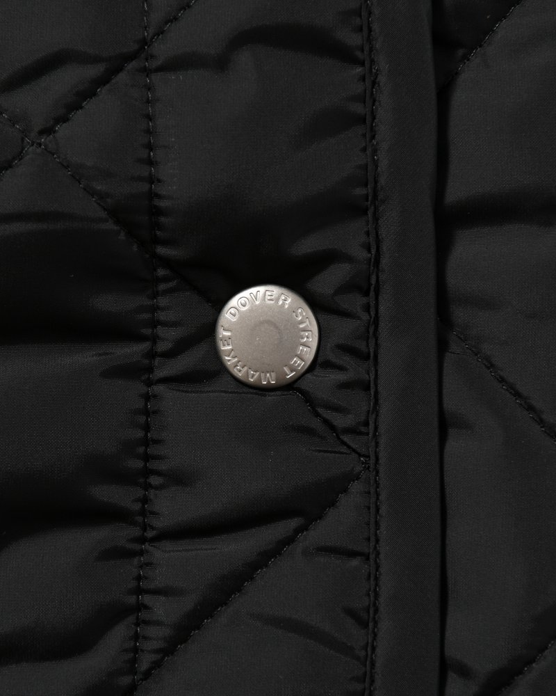 UNISEX QUILTED SHORTS -BLACK-