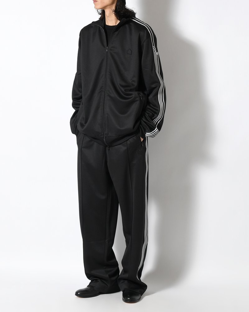 UNISEX TRACKSUIT PANTS -BLACK-
