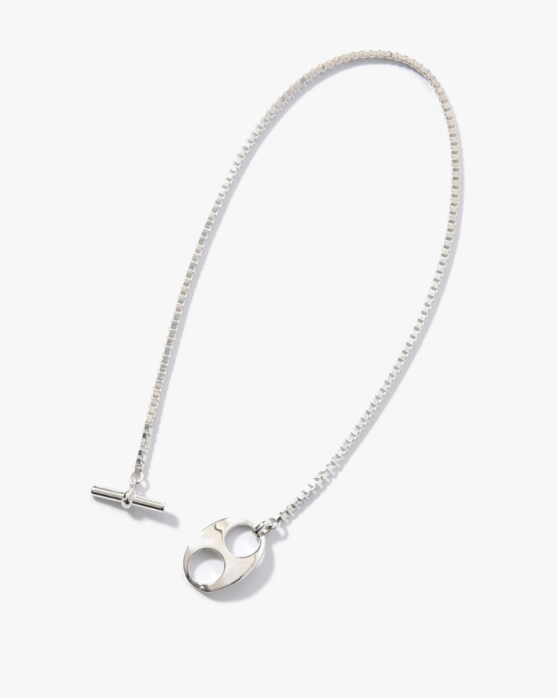 VENETIAN ANCHOR T-BAR BRACELET -SILVER-