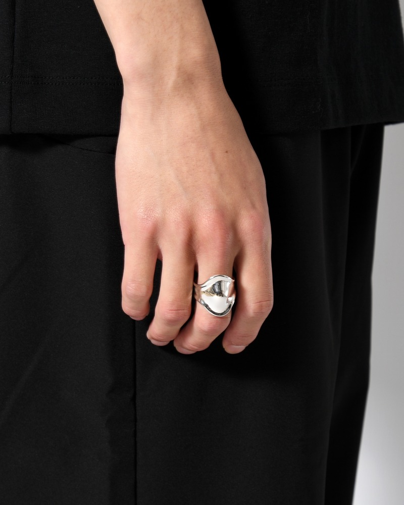 ARMOR COVER RING-L -SILVER-