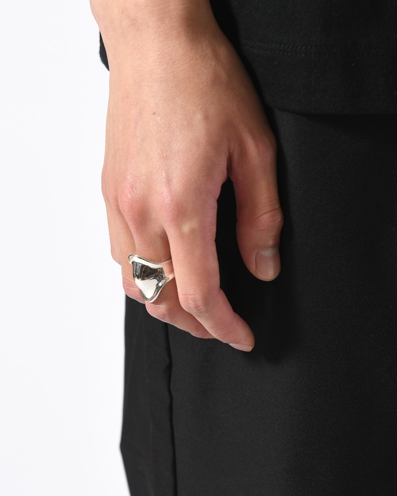 ARMOR COVER RING-L -SILVER-
