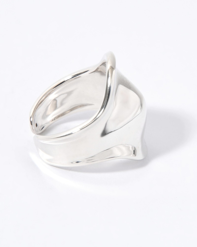 ARMOR COVER RING-L -SILVER-