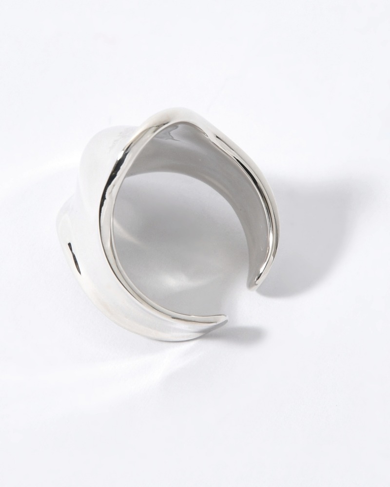 ARMOR COVER RING-L -SILVER-