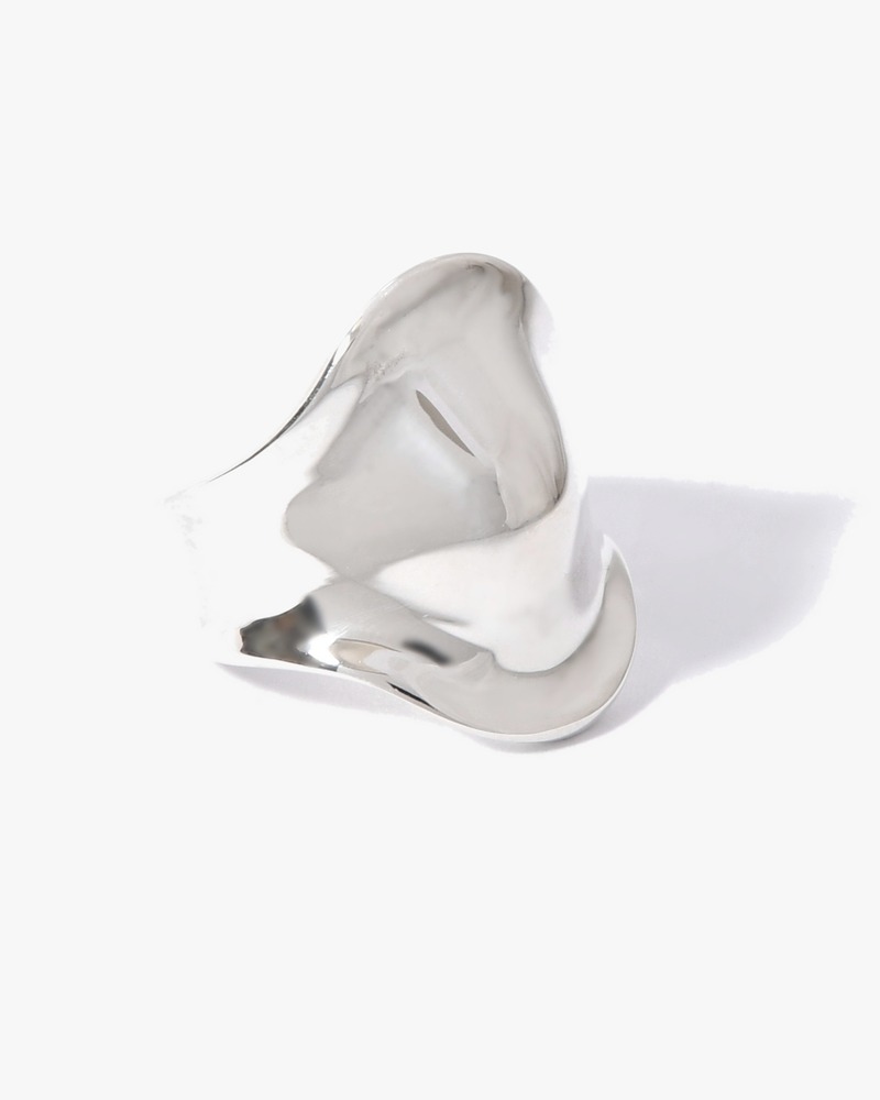 ARMOR COVER RING-L -SILVER-